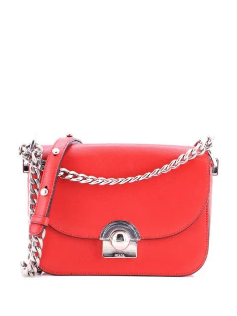 Arcade Chain Flap Bag Glace Calf shoulder bag by PRADA Arcade Chain Flap Bag Glace Calf shoulder bag by PRADA