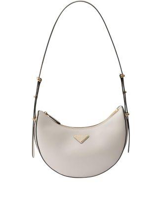 ArquACopyright Small Leather Shoulder Bag by PRADA