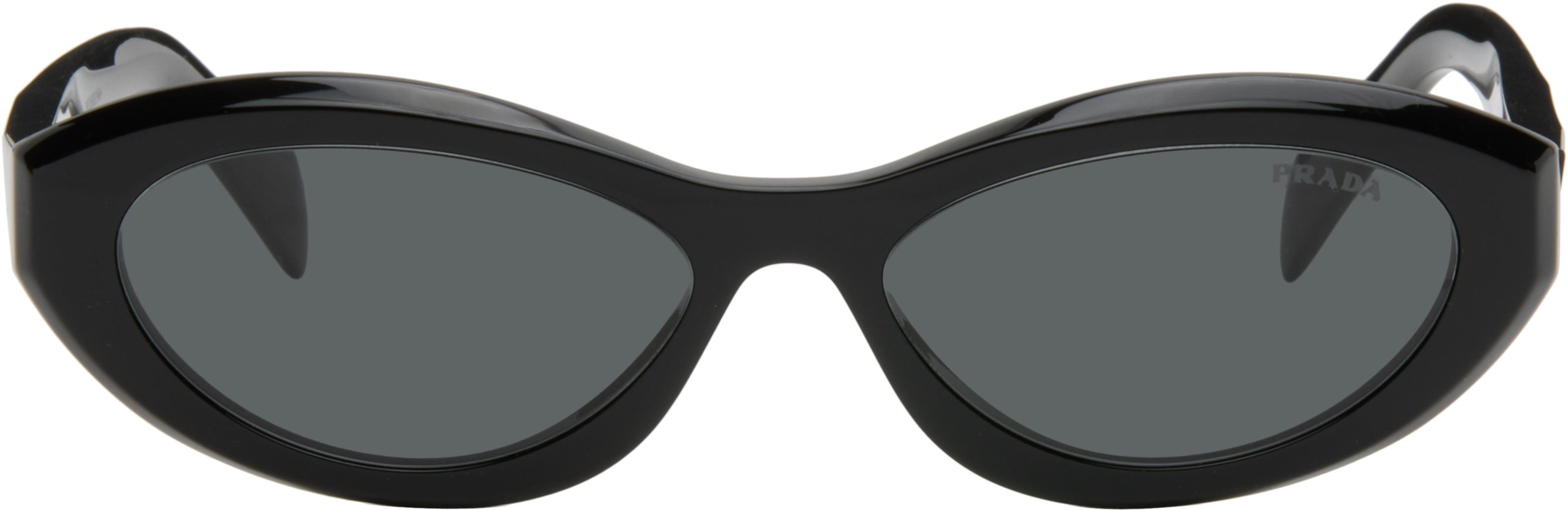 Black 'Prada Symbole' Sunglasses by PRADA
