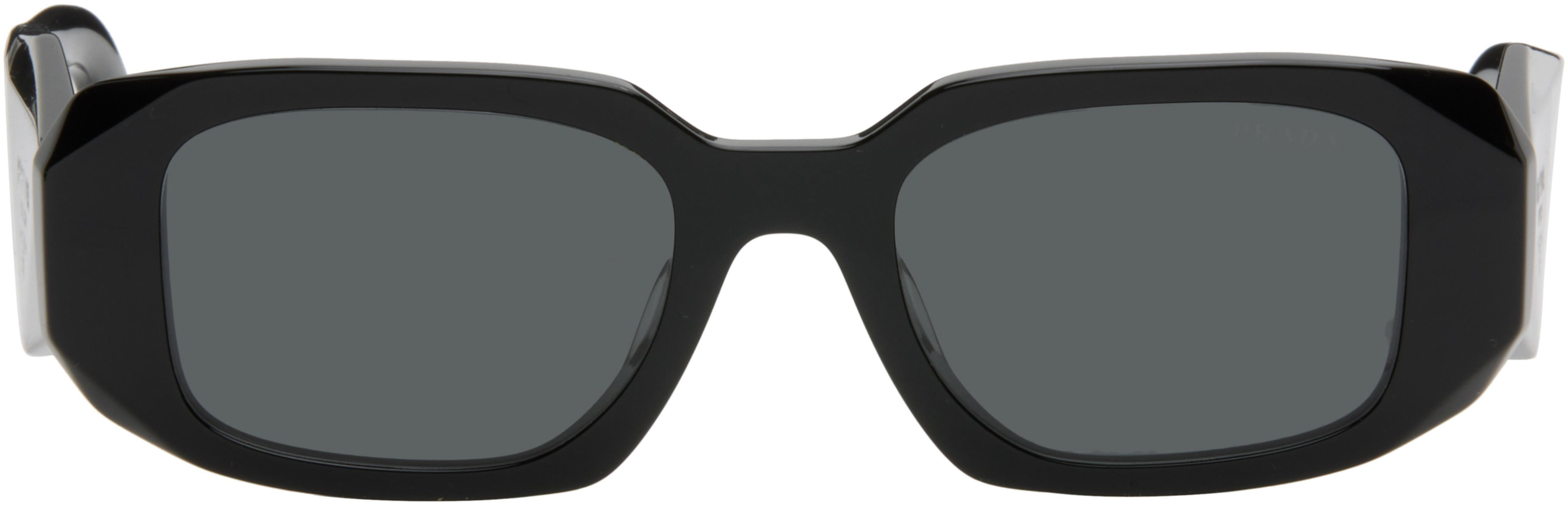 Black 'Prada Symbole' Sunglasses by PRADA
