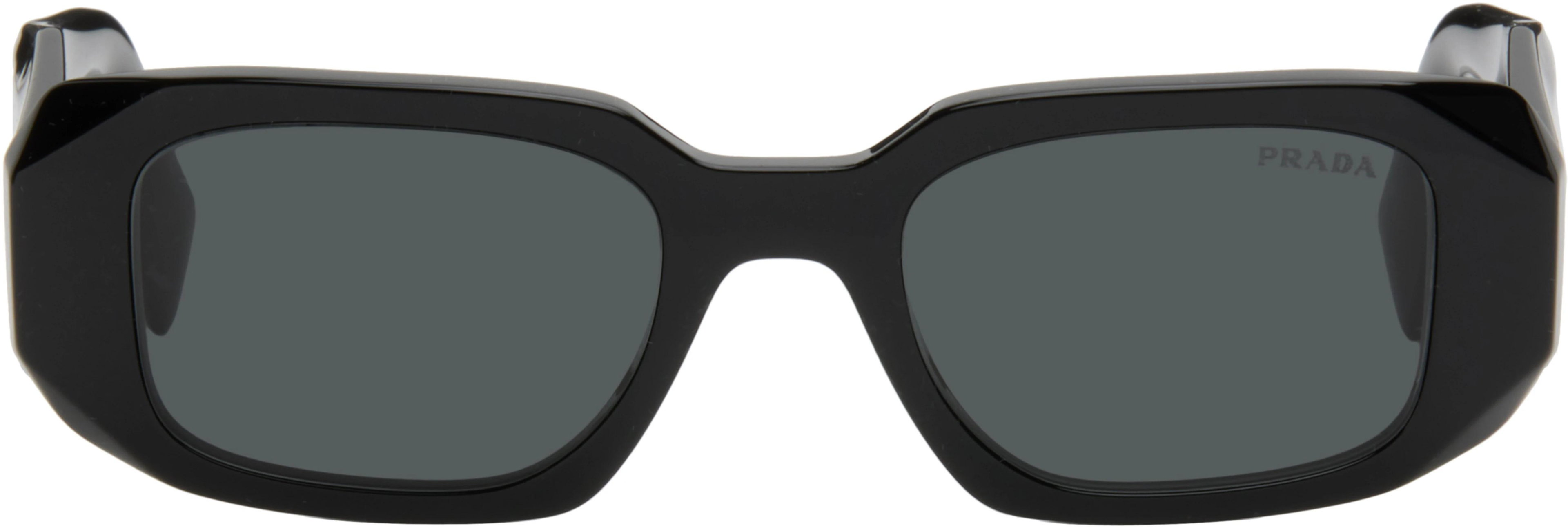 Black 'Prada Symbole' Sunglasses by PRADA