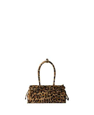 Bonnie Medium Printed Leather Handbag by PRADA