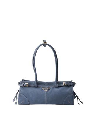 Bonnie Medium Suede Handbag by PRADA