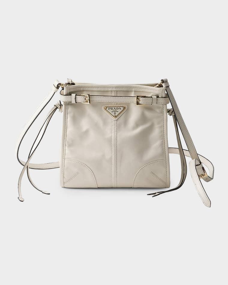 Bonnie Mini Leather Shoulder Bag by PRADA