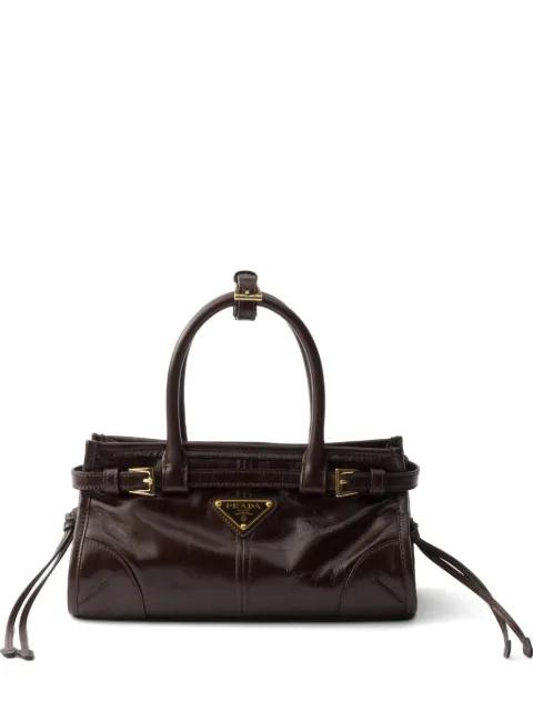 Bonnie leather mini handbag by PRADA