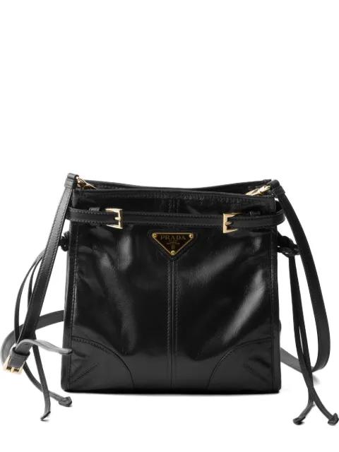 Bonnie leather mini shoulder bag by PRADA