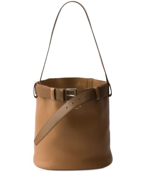 Buckle bucket bag by PRADA