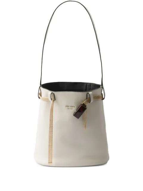 Buckle bucket bag by PRADA