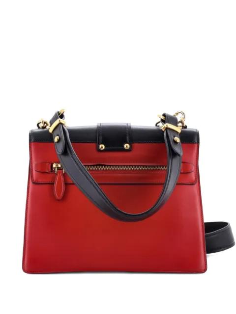 Cahier Convertible City Calf and Saffiano Medium shoulder bag by PRADA 