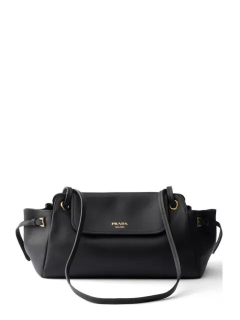 Carry medium leather shoulder bag by PRADA