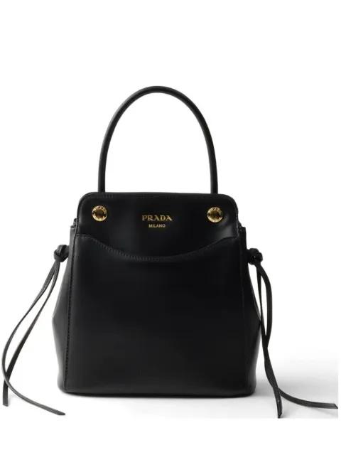 Carry mini leather handbag by PRADA