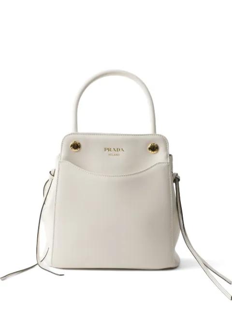 Carry mini leather handbag by PRADA