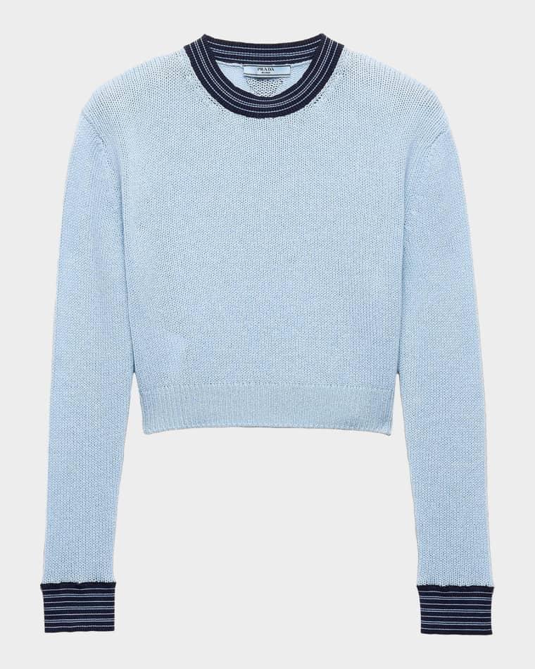 Cashmere Crewneck Sweater by PRADA