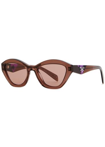 Cat-eye sunglasses by PRADA
