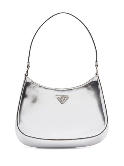 Cleo leather shoulder bag by PRADA