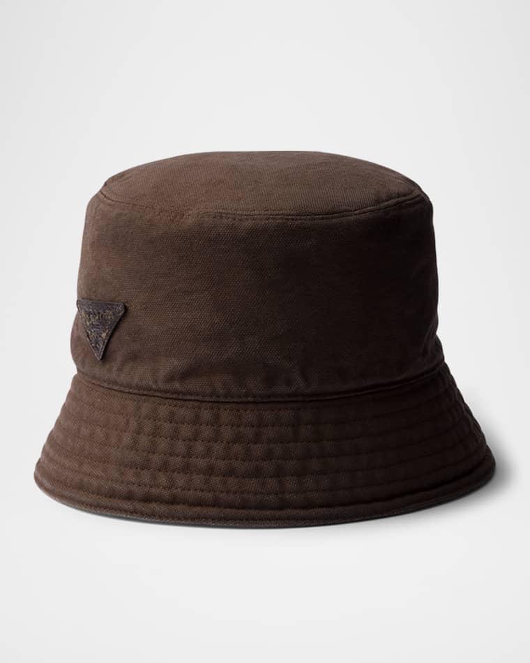 Cotton Bucket Hat by PRADA