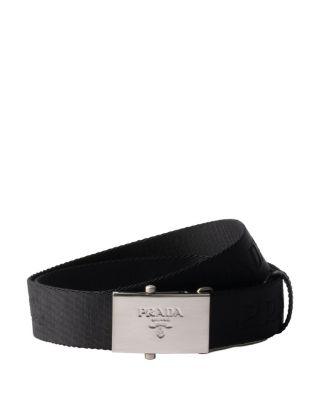 Cotton Tape Belt by PRADA