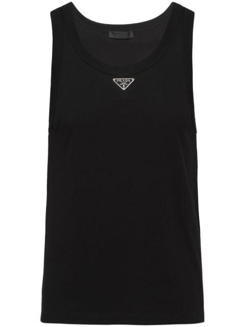 Cotton tank top by PRADA