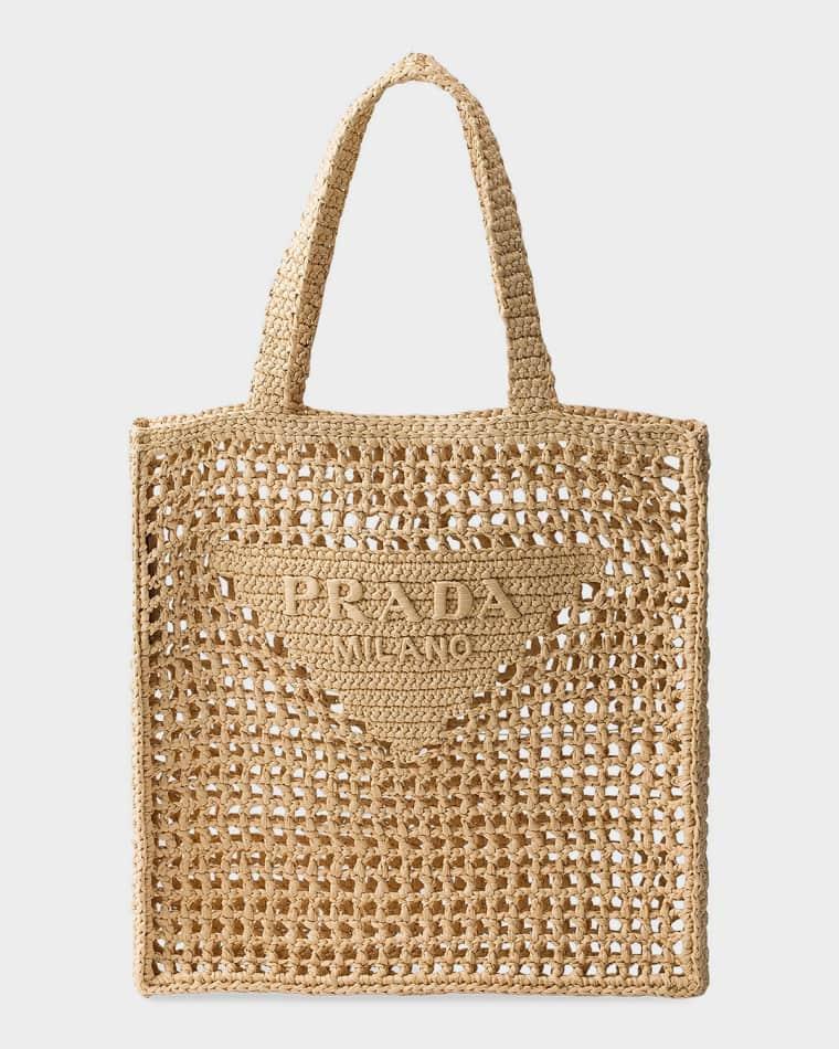 Crochet Tote Bag by PRADA