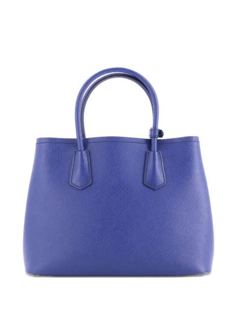 Cuir Double Saffiano Leather Medium tote bag by PRADA 