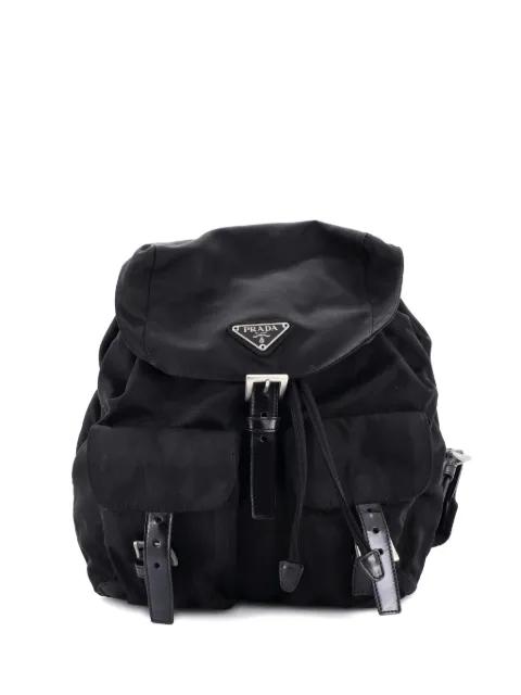 Double Front Pocket Tessuto Small backpack by PRADA Double Front Pocket Tessuto Small backpack by PRADA