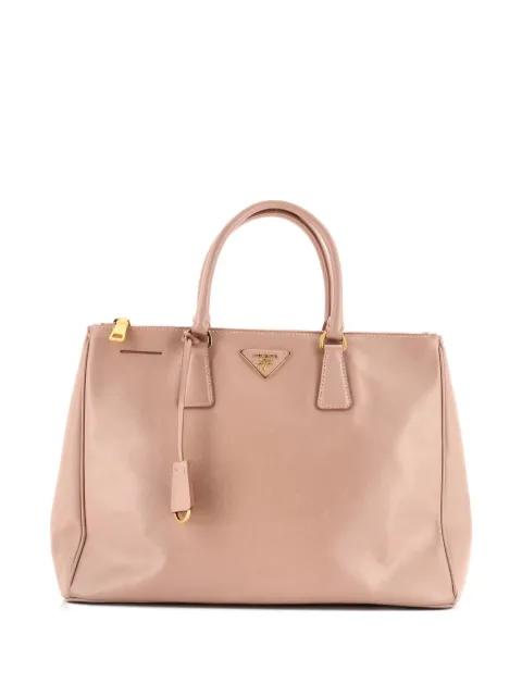 Double Zip Lux Saffiano Leather Medium tote bag by PRADA Double Zip Lux Saffiano Leather Medium tote bag by PRADA