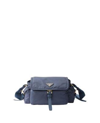 Explore Medium Re-Nylon Shoulder Bag with Flap by PRADA