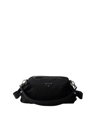 Explore Re-Nylon and Leather Bag by PRADA