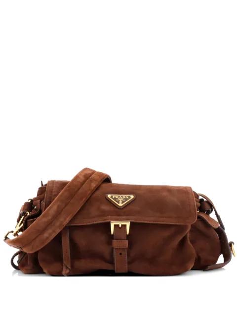 Explore Suede Medium shoulder bag by PRADA 