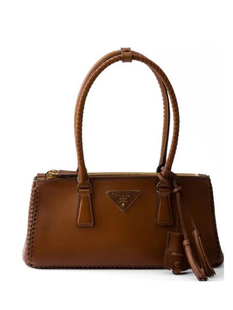 Galleria medium leather bag by PRADA