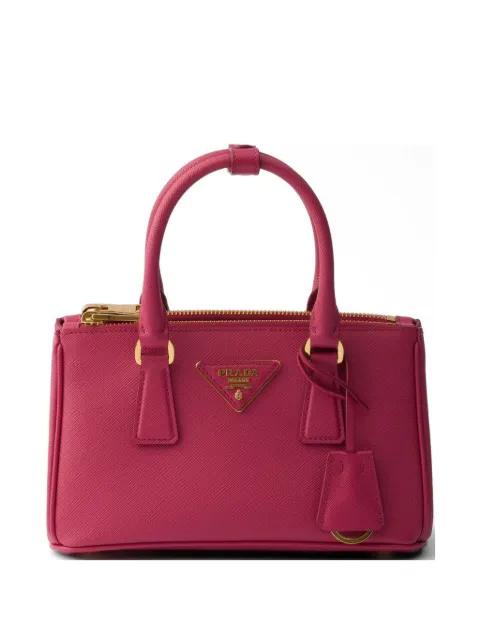Galleria mini Saffiano-leather bag by PRADA