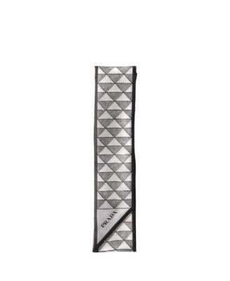 Jacquard Silk Tie by PRADA