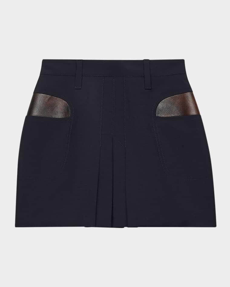 Kid Mohair Mini Skirt by PRADA
