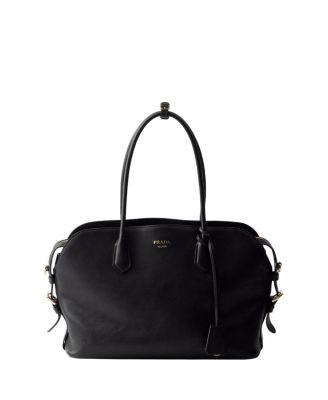 Large Leather Tote Bag by PRADA