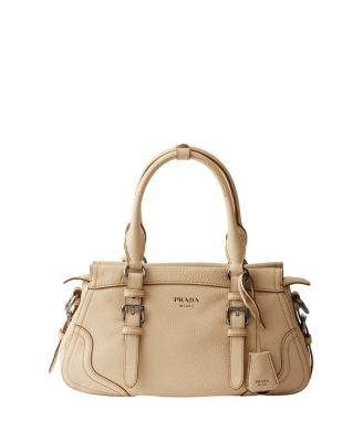 Large Leather Tote Bag by PRADA