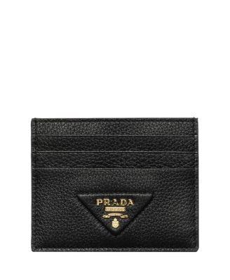 Leather Card Holder by PRADA