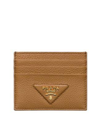Leather Card Holder by PRADA