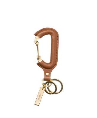 Leather Keychain by PRADA
