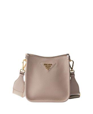 Leather Mini Shoulder Bag by PRADA