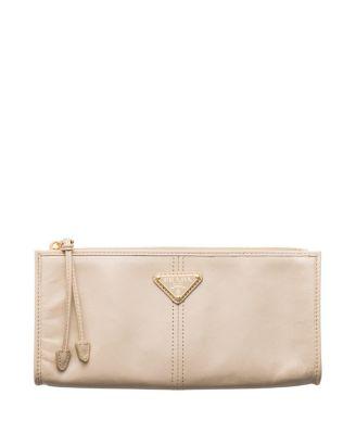 Leather Pouch by PRADA
