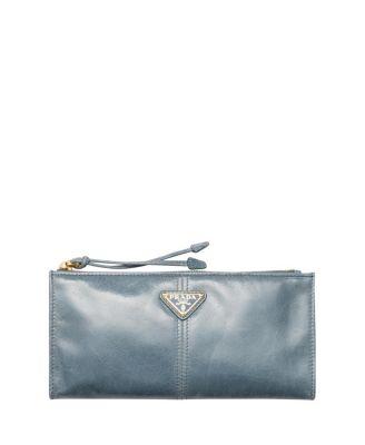Leather Pouch by PRADA