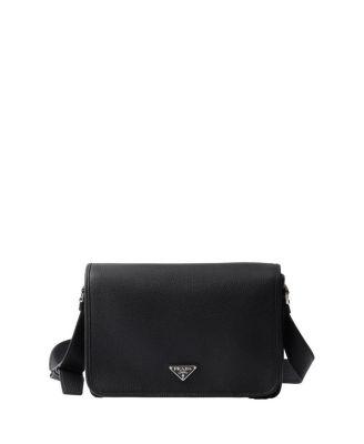 Leather Shoulder Bag by PRADA