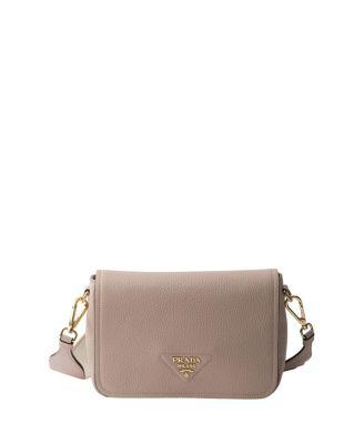 Leather Shoulder Bag by PRADA