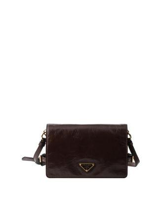 Leather Shoulder Bag by PRADA