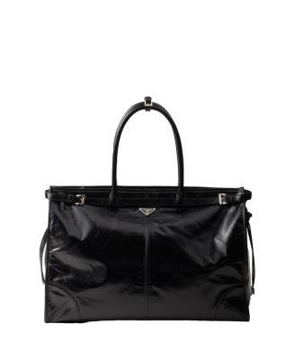 Leather Tote Bag by PRADA