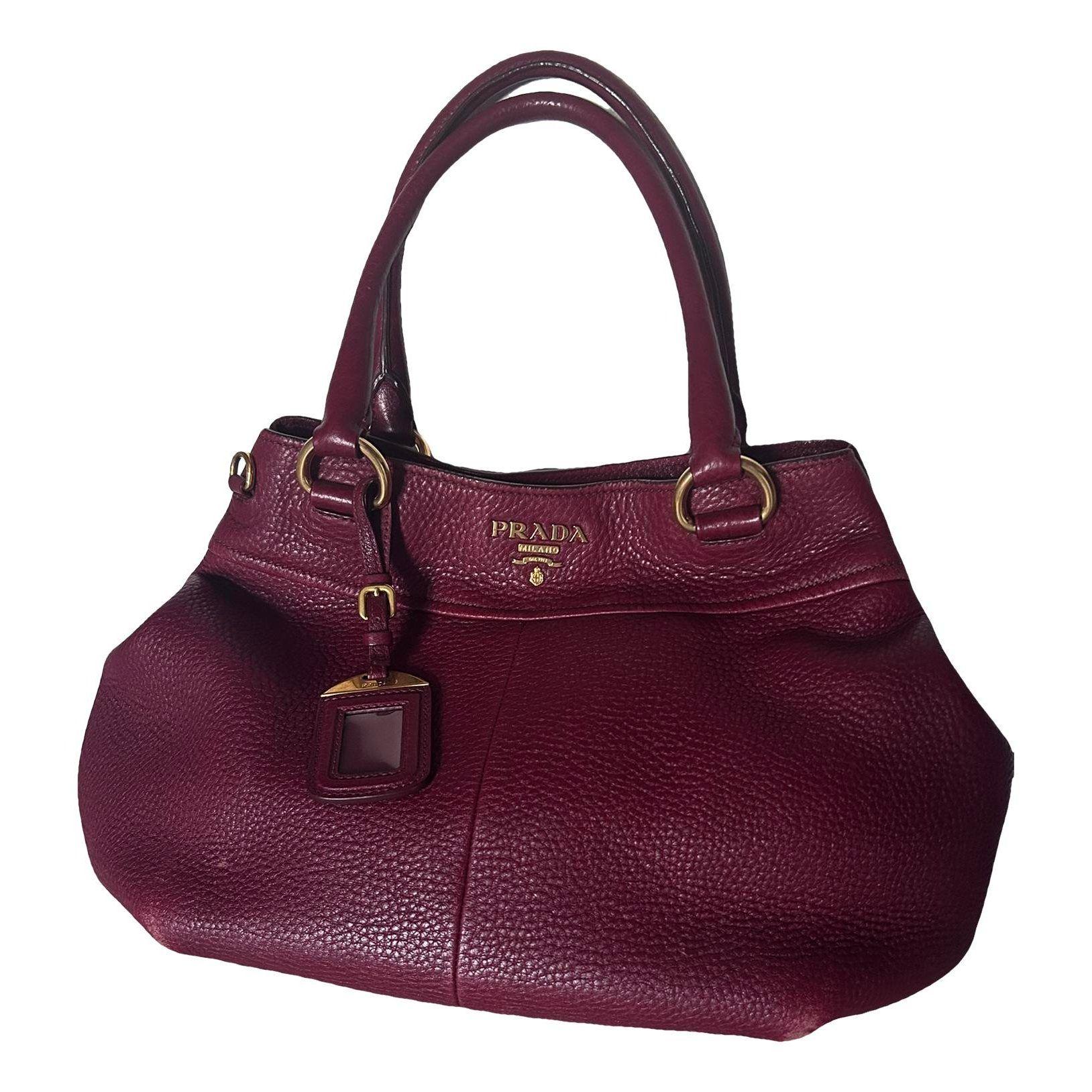 Leather satchel by PRADA Leather satchel by PRADA