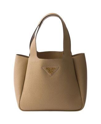 Liaison Small Leather Tote Bag by PRADA