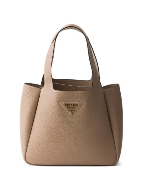 Liaison small leather tote bag by PRADA