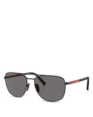 Linea Rossa Oval Sunglasses by PRADA