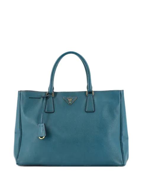 Lux Open Saffiano Leather Large tote bag by PRADA 